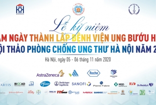 LỄ KỶ NIỆM 20 NĂM THÀNH LẬP BỆNH VIỆN UNG BƯỚU HÀ NỘI (08/11/2000 – 08/11/2020) ĐÓN NHẬN HUÂN CHƯƠNG LAO ĐỘNG HẠNG NHÌ & HỘI THẢO PHÒNG CHỐNG UNG THƯ HÀ NỘI NĂM 2020